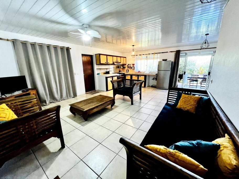 Kahai Lodge Maison Tout Confort Et Spacieuse A Бора-Бора Экстерьер фото